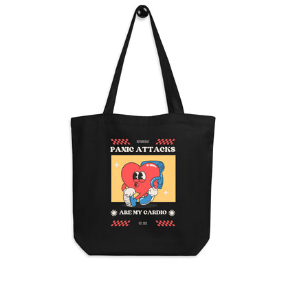 Eco Tote Bag 'Panic Attacks Are My Cardio'