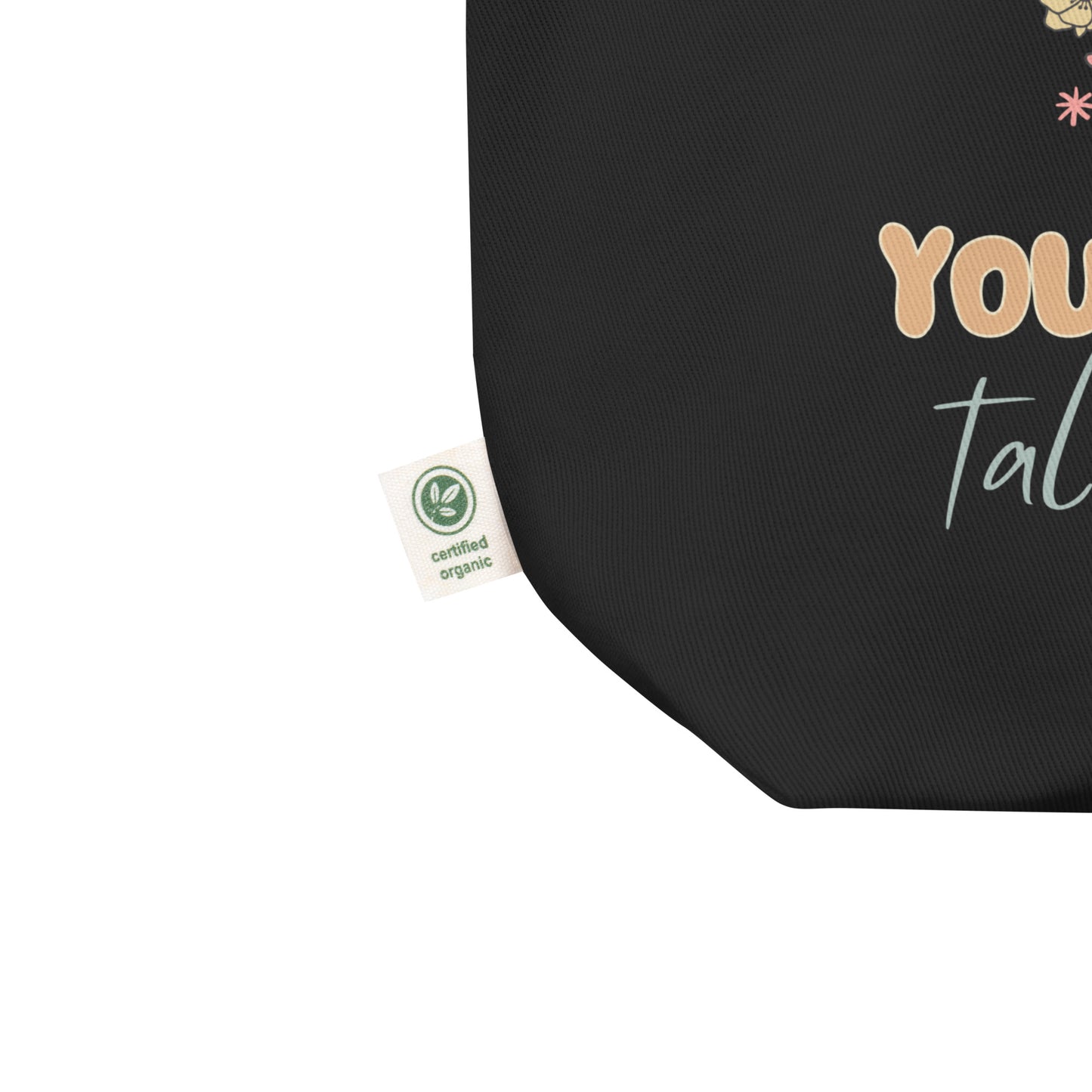 Eco Tote Bag 'Dont Ghost Your Feelings' Halloween Edition