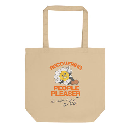 Eco Tote Bag 'Recovering People Pleaser'