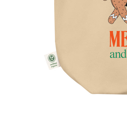 Eco Tote Bag 'Merry Crisis and a Happy New Fear'