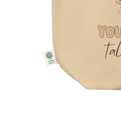 Eco Tote Bag 'Dont Ghost Your Feelings' Halloween Edition