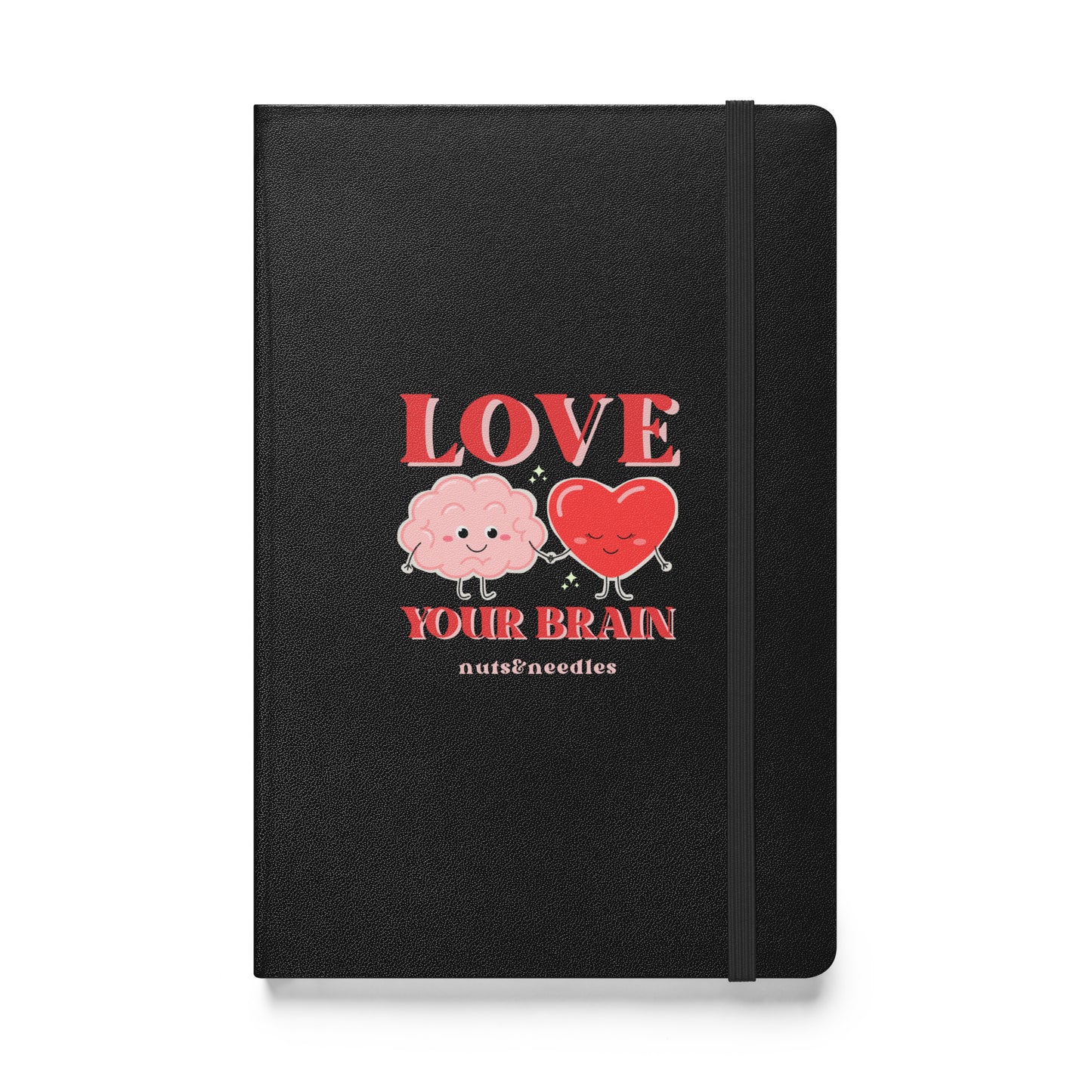 Valentines Day themed Mental Health Notebook 'Love Your Brain'