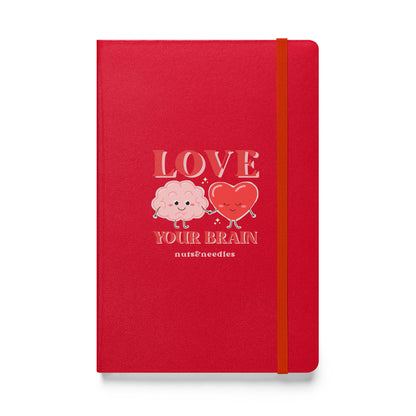 Valentines Day themed Mental Health Notebook 'Love Your Brain'