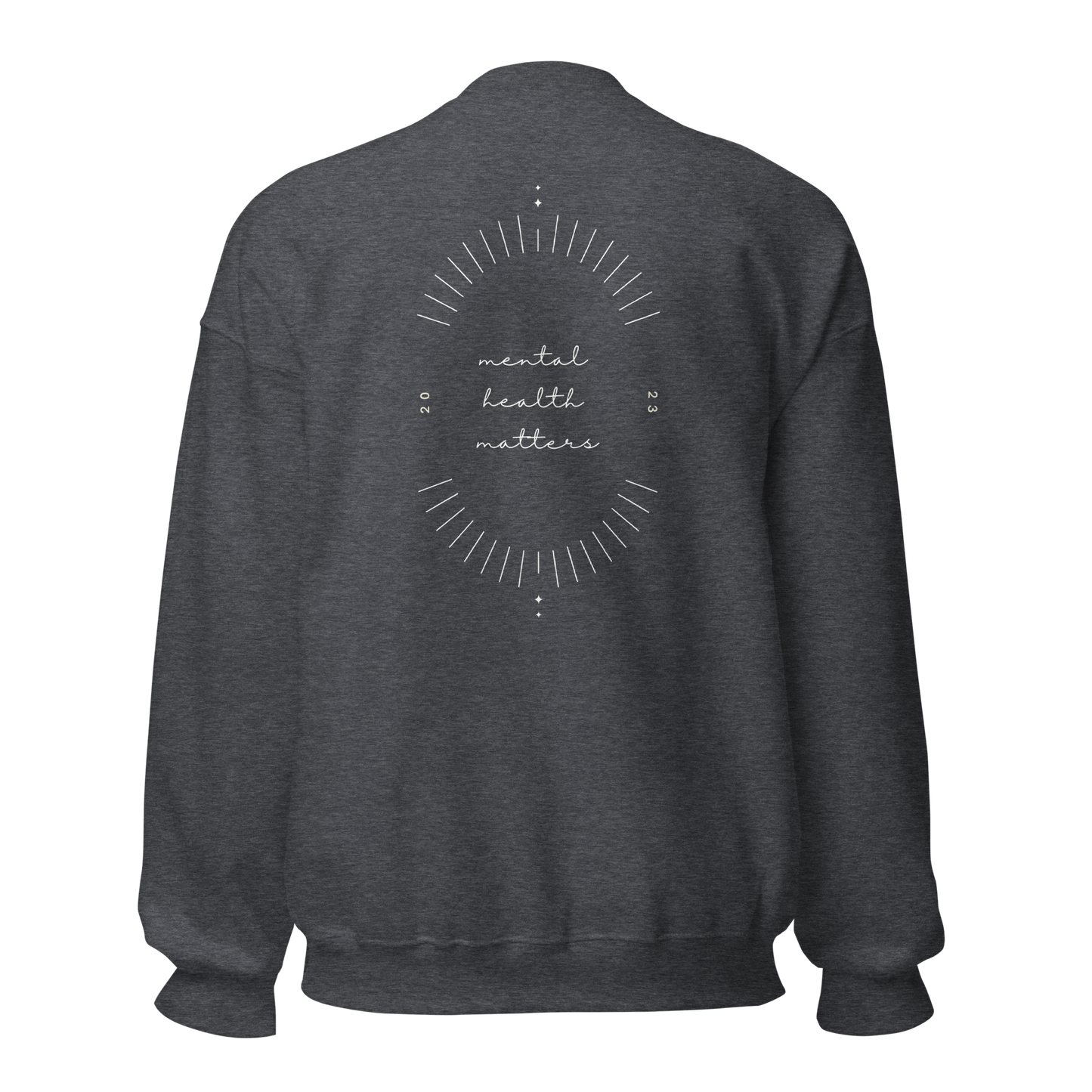 minimalist Sweatshirt 'Mental Health Matters'