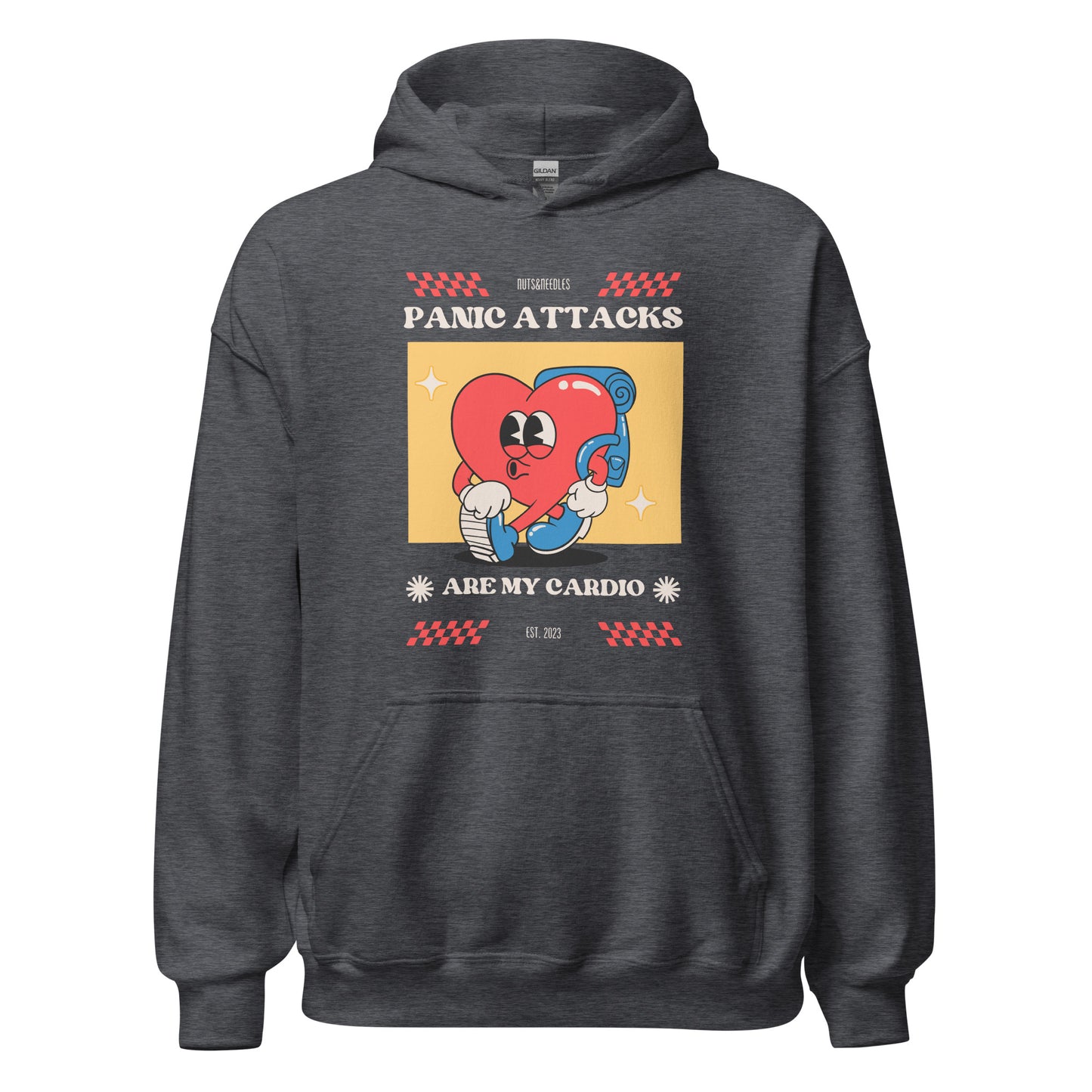 Unisex Hoodie 'Panic Attacks Are My Cardio'