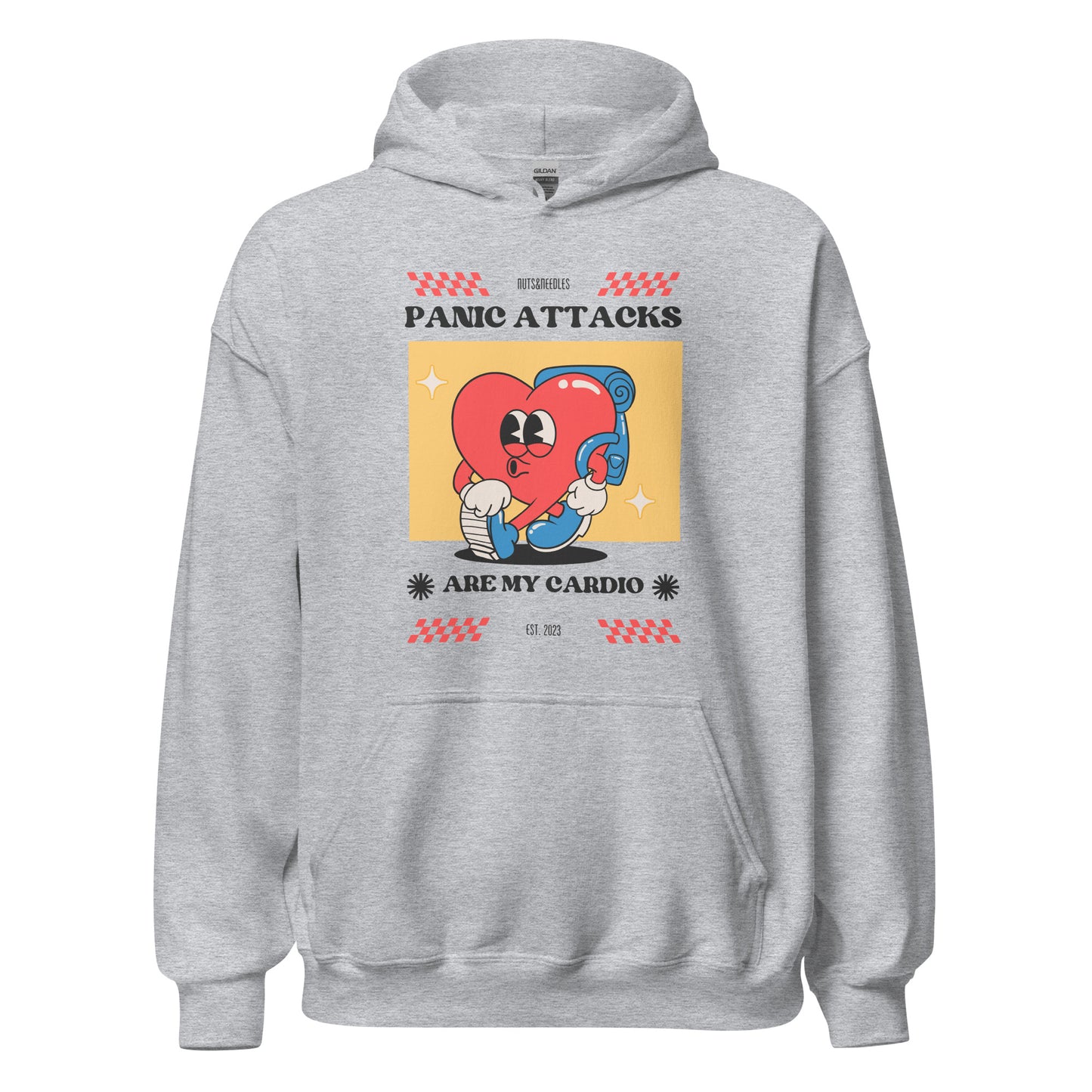 Unisex Hoodie 'Panic Attacks Are My Cardio'