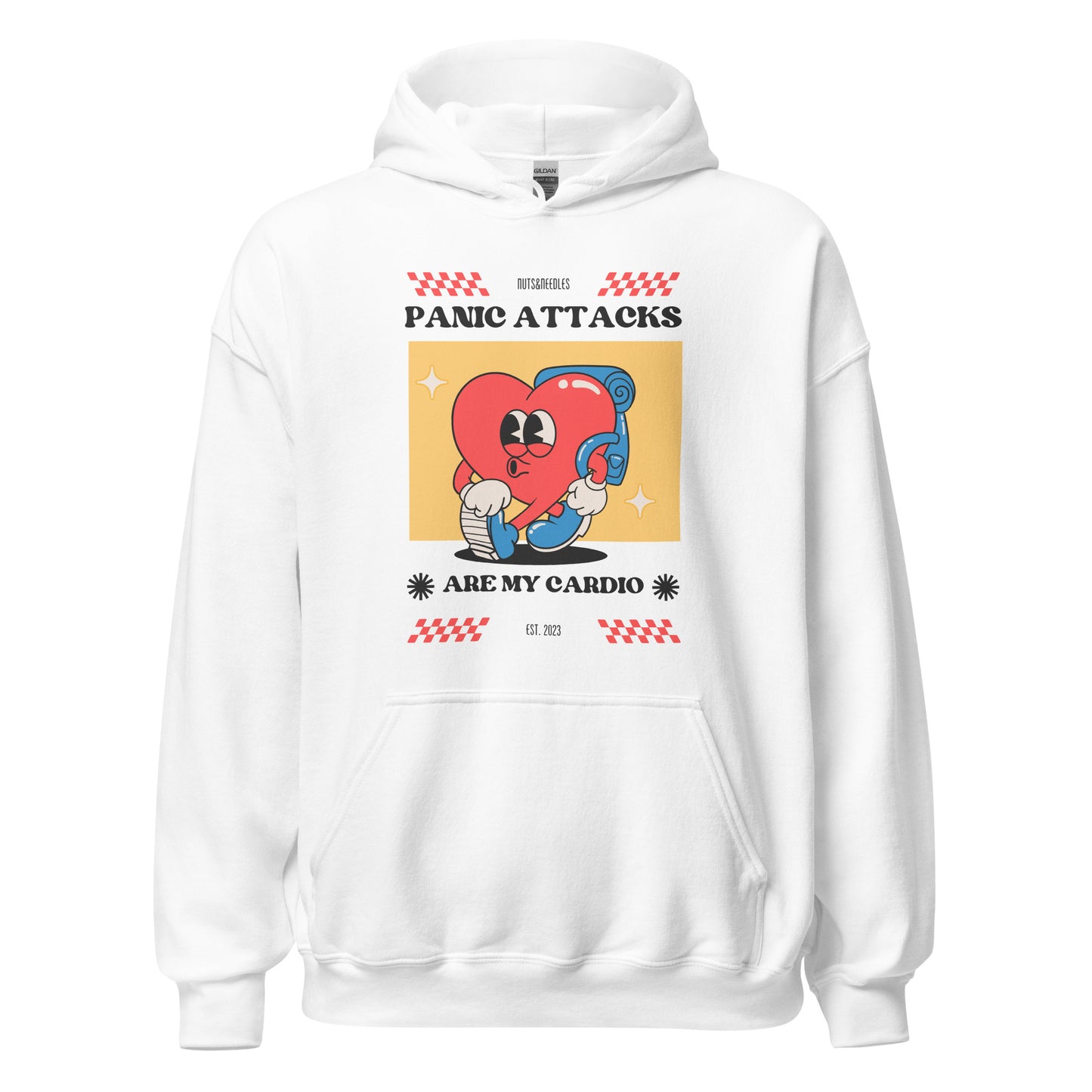 Unisex Hoodie 'Panic Attacks Are My Cardio'