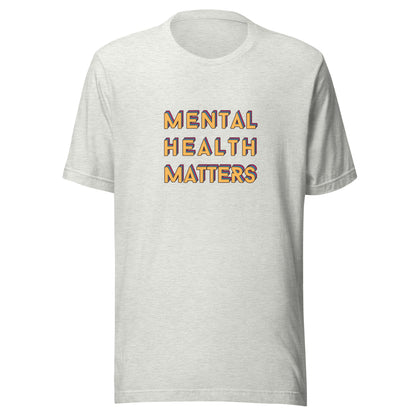 colorful T-Shirt 'Mental Health Matters'