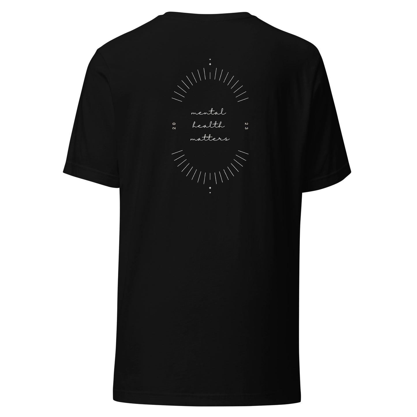 minimalist T-Shirt 'Mental Health Matters'