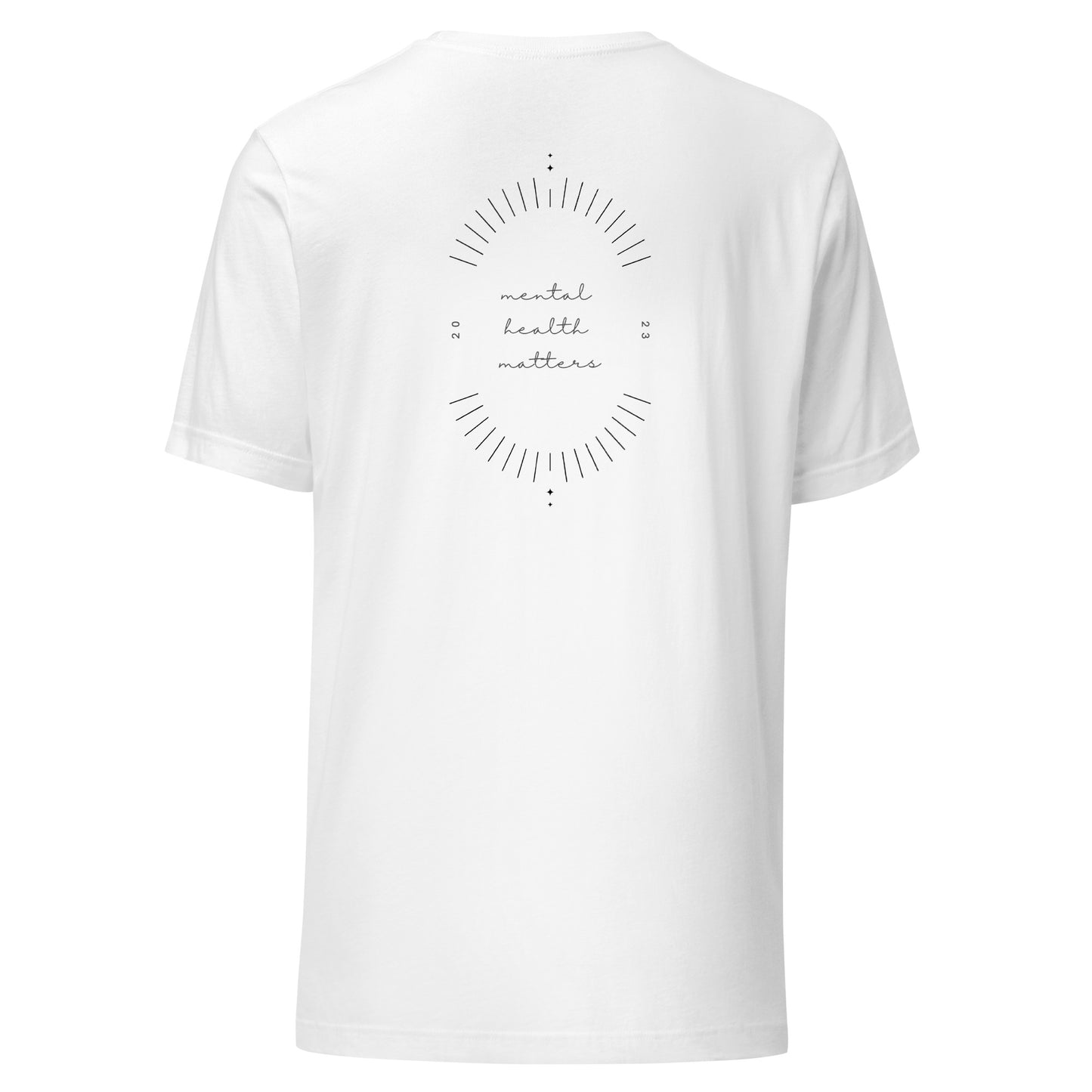 minimalist T-Shirt 'Mental Health Matters'