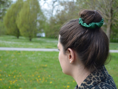 Silk Scrunchie Mental Health Awareness, part of profit donated to Mental Health charity, handmade gift for her, hair accessory, self care