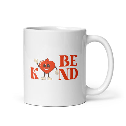 Mental Health Mug &#39;Be Kind&#39;, Depression Awareness, Mental Health Awareness, Self Care, Tea Cup, Coffee Mug