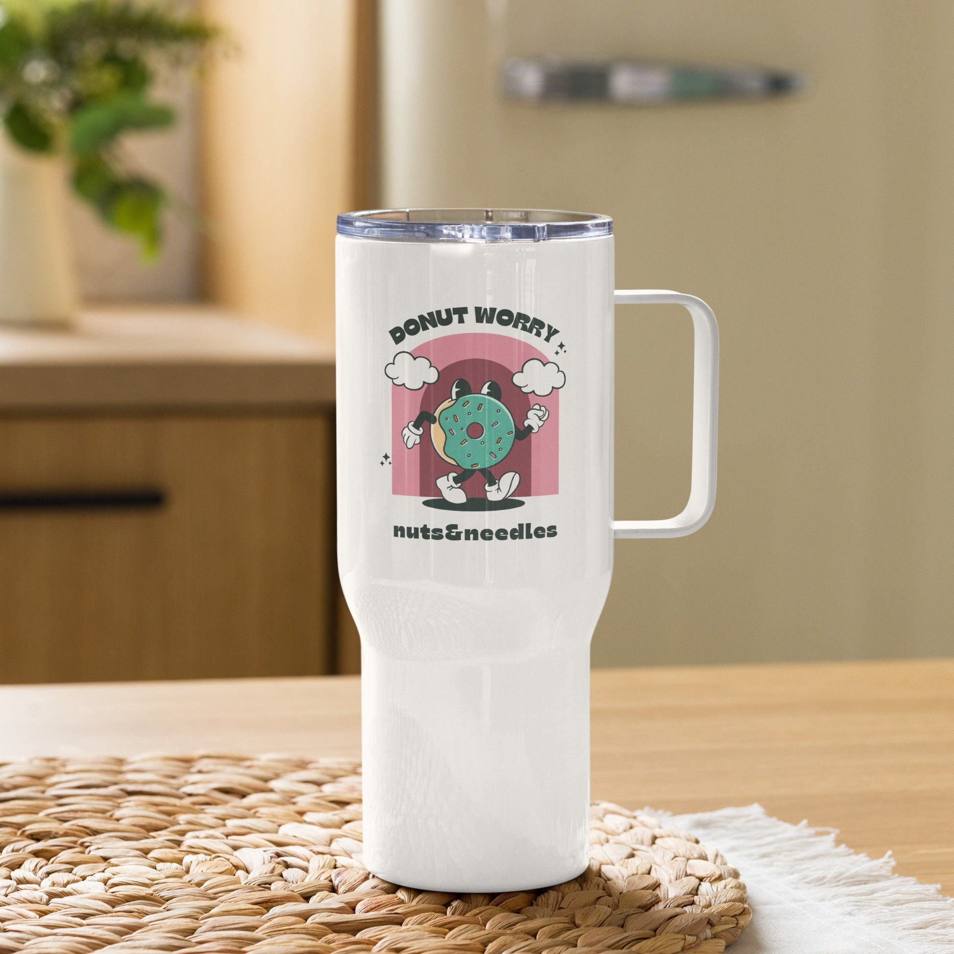 Donut Worry Travel Mug