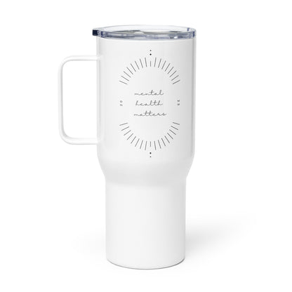 Mental Health Matters minimalist Travel mug