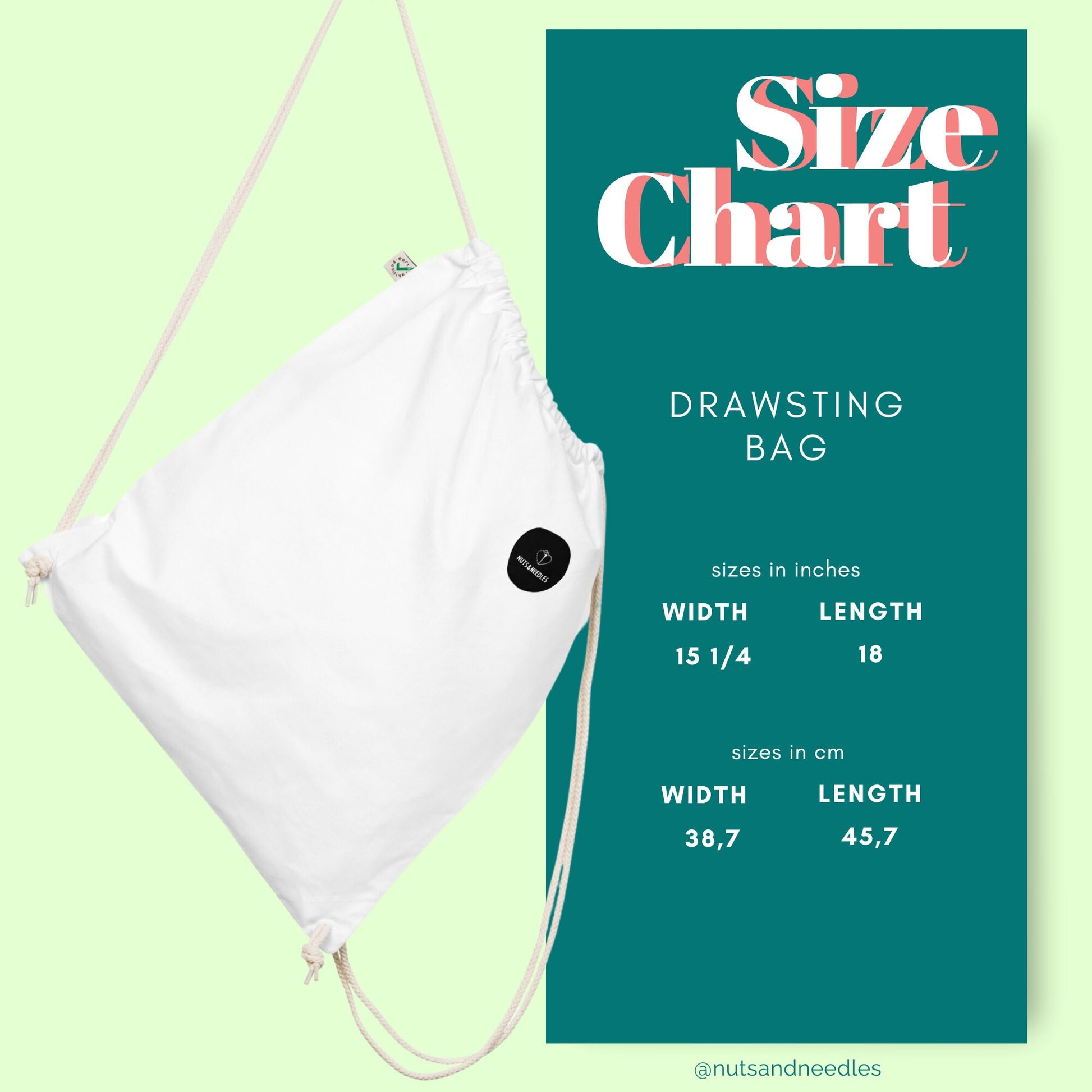 Mental Health cotton drawstring bag 'Emotional Baggage', Mental Health Awareness, part of profit donated to charity, Self Care, tote bag