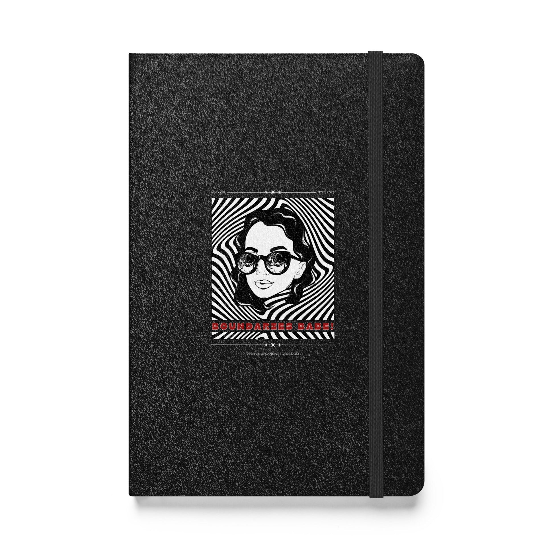 Hardcover bound notebook