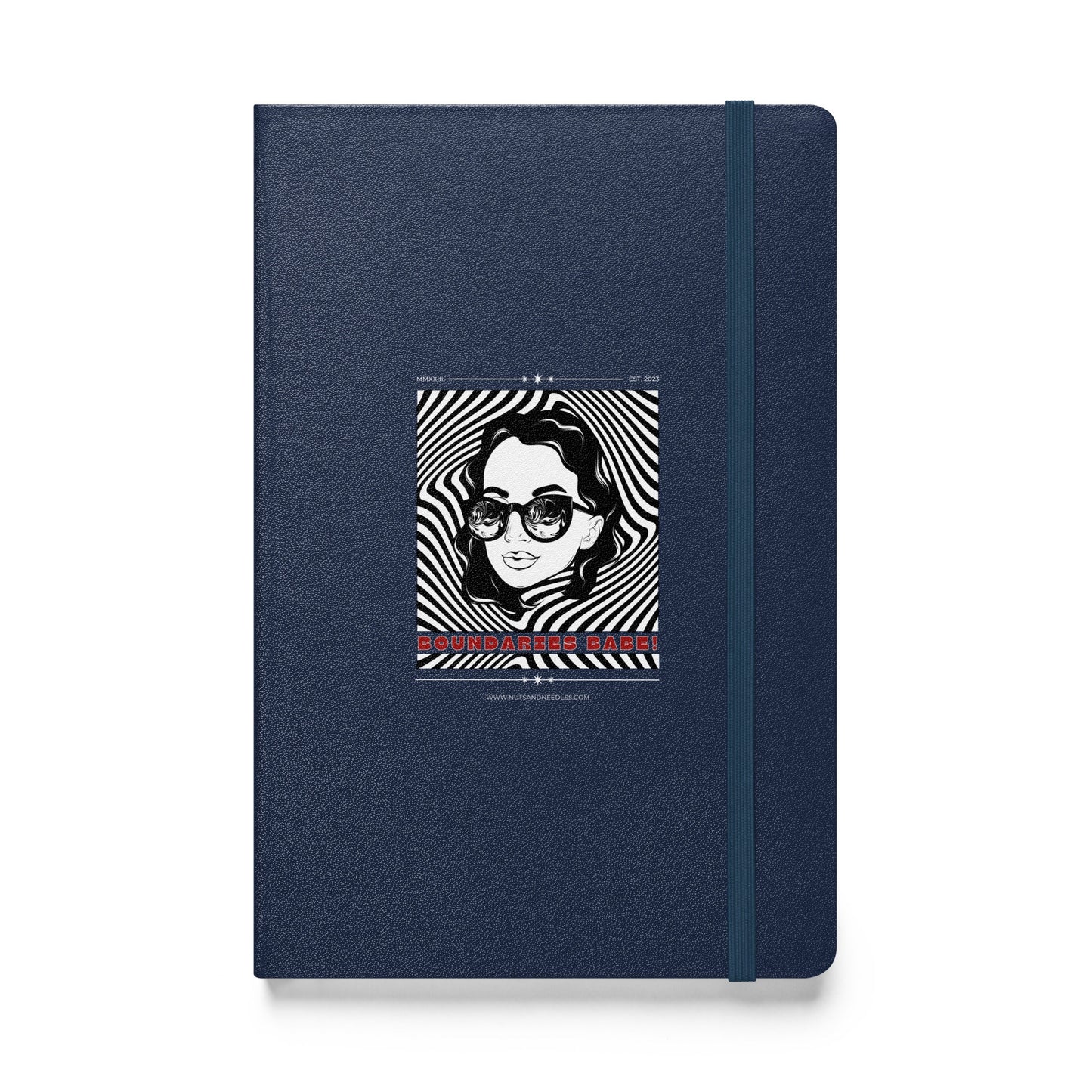 Hardcover bound notebook