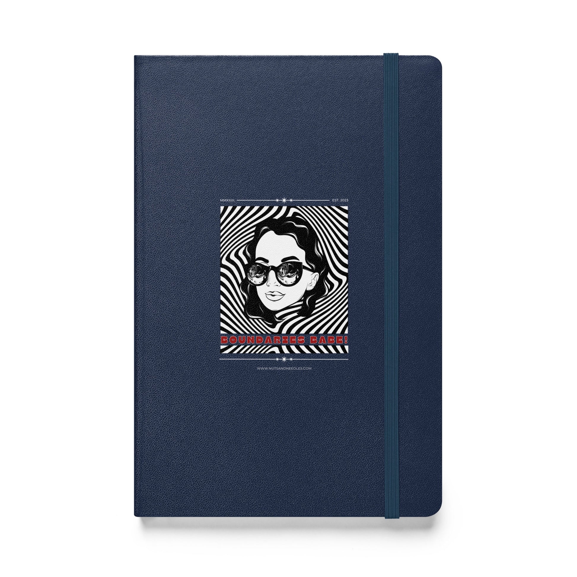 Hardcover bound notebook