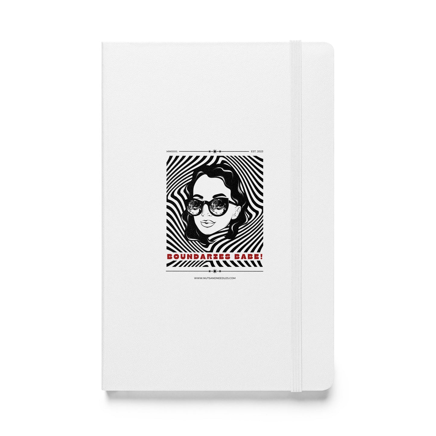 Hardcover bound notebook