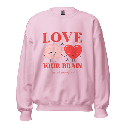 Sweatshirt Love Your Brain